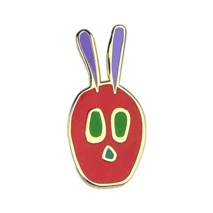 Caterpillar Head Pin Badge