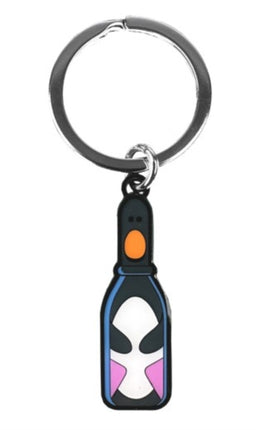 Feathers Bottle Keyring