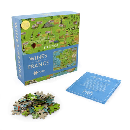 Wines Of France  1000 Piece Puzzle