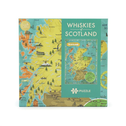 Whiskies Of Scotland  500 Piece Puzzle