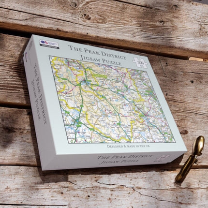 OS Map 500 Piece Premium Jigsaw Puzzle  Peak