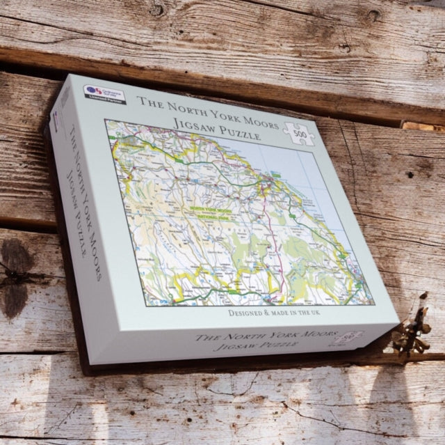 OS Map 500 Piece Premium Jigsaw Puzzle  North