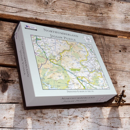 OS Map 500 Piece Premium Jigsaw Puzzle
