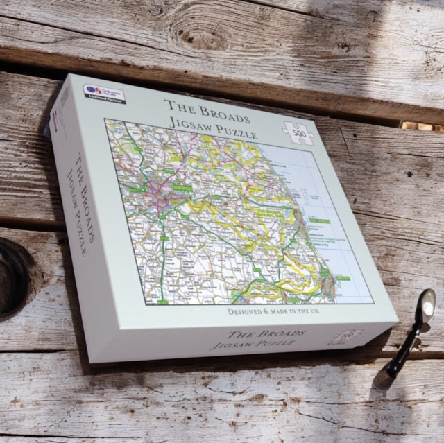 OS Map 500 Piece Premium Jigsaw Puzzle  The