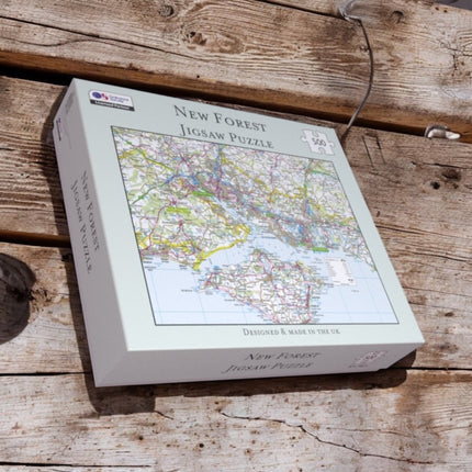 OS Map 500 Piece Premium Jigsaw Puzzle  New