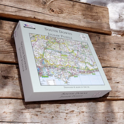 OS Map 500 Piece Premium Jigsaw Puzzle  South