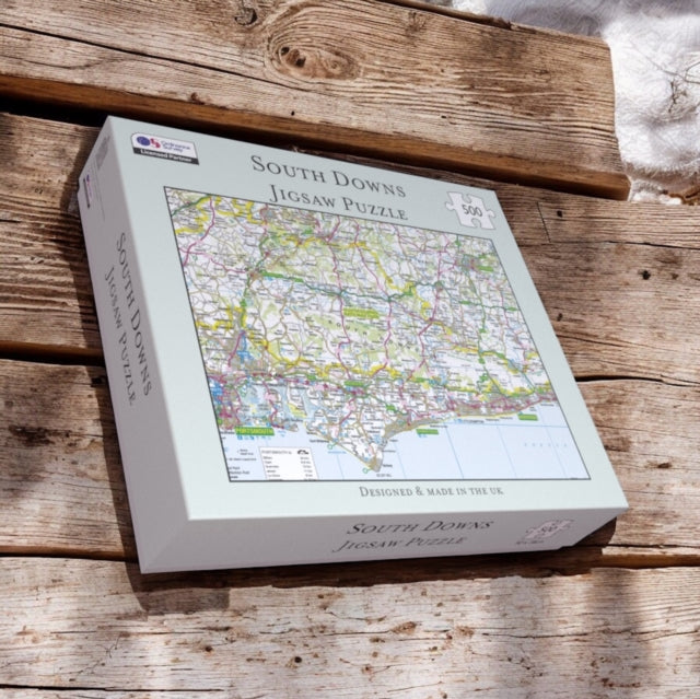 OS Map 500 Piece Premium Jigsaw Puzzle  South