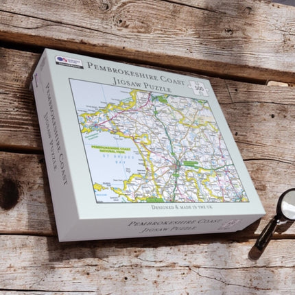 OS Map 500 Piece Premium Jigsaw Puzzle