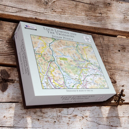 OS Map 500 Piece Premium Jigsaw Puzzle  Loch