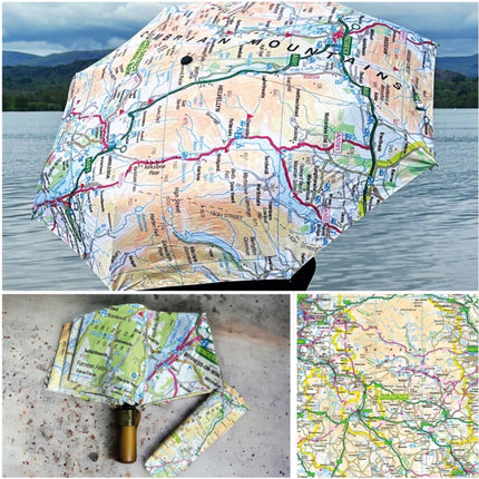 OS Map Premium Umbrella  Peak District National Park