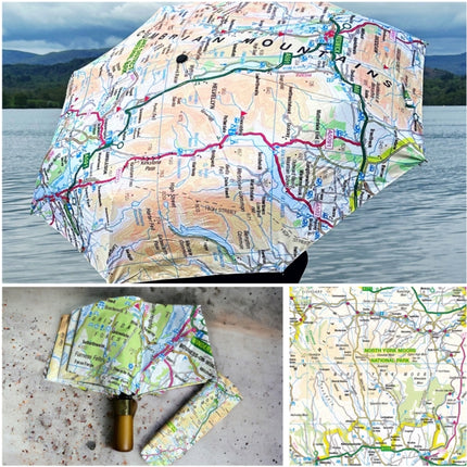 OS Map Premium Umbrella  North York Moors National Park