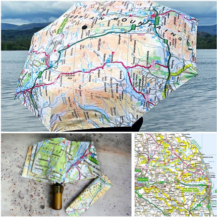 OS Map Premium Umbrella  The Broads