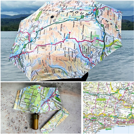 OS Map Premium Umbrella  South Downs National Park