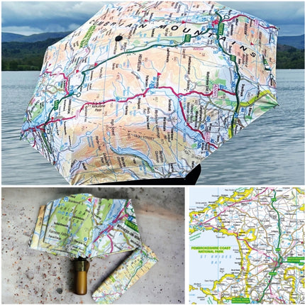 OS Map Premium Umbrella  Pembrokeshire Coast National Park