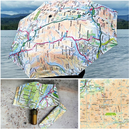 OS Map Premium Umbrella  Cairngorms National Park