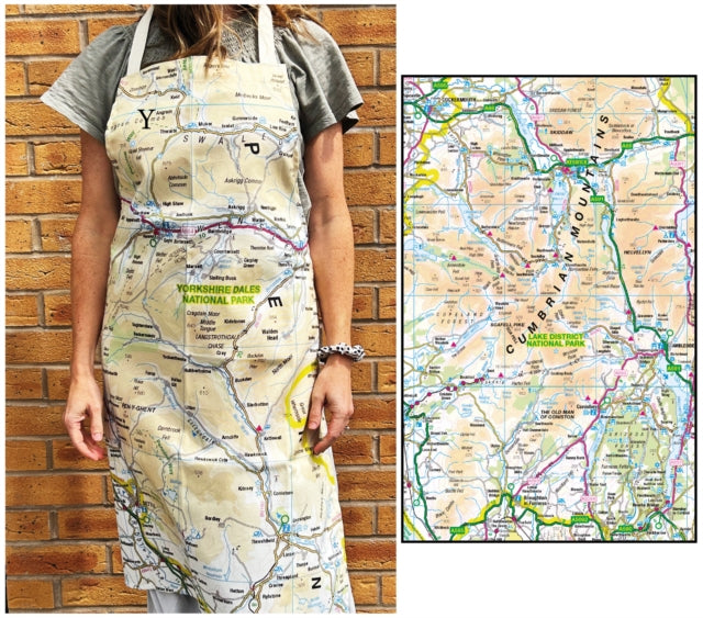 OS Map Adult Apron  Lake District National Park