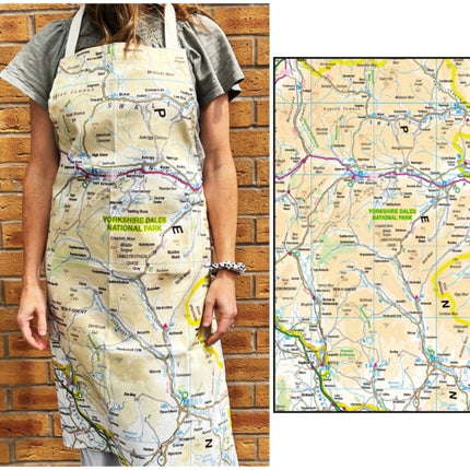 OS Map Adult Apron  Yorkshire Dales National Park