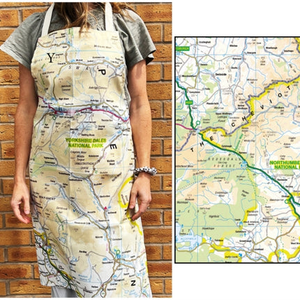 OS Map Adult Apron  Northumberland National Park