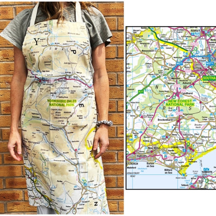 OS Map Adult Apron  New Forest National Park