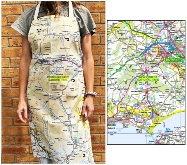 OS Map Adult Apron  New Forest National Park
