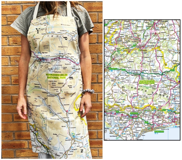 OS Map Adult Apron  South Downs National Park