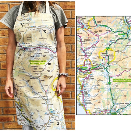OS Map Adult Apron  Snowdonia National Park