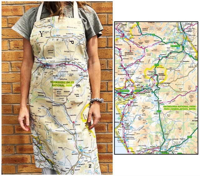 OS Map Adult Apron  Snowdonia National Park