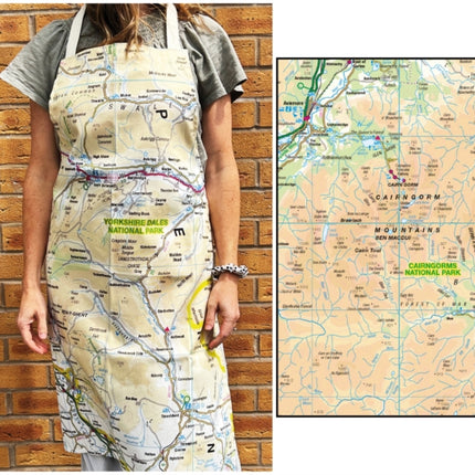 OS Map Adult Apron  Cairngorms National Park