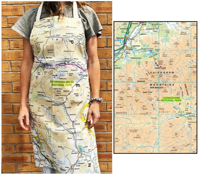 OS Map Adult Apron  Cairngorms National Park
