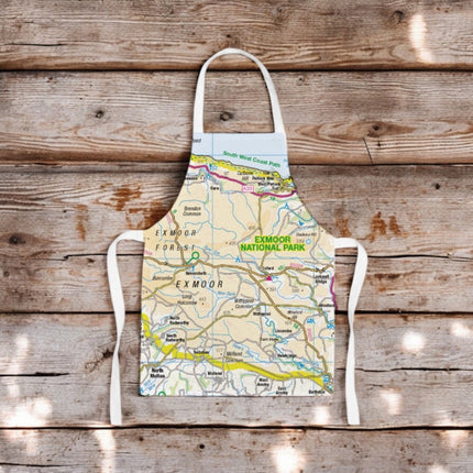 OS Map Kids Apron  Exmoor National Park
