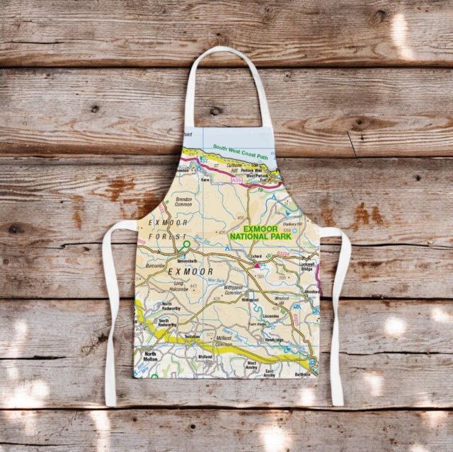 OS Map Kids Apron  Exmoor National Park