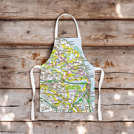 OS Map Kids Apron  The Broads