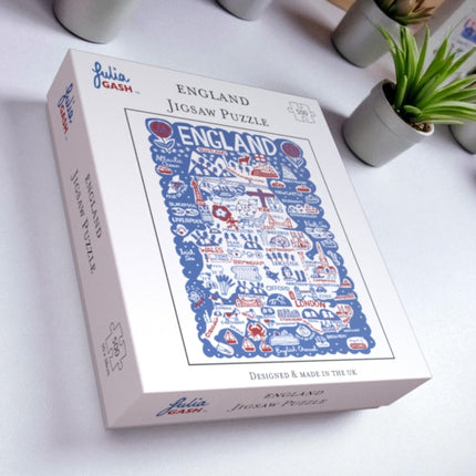 Julia Gash 500 Piece Jigsaw  England