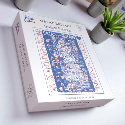 Julia Gash 500 Piece Jigsaw  Great Britain