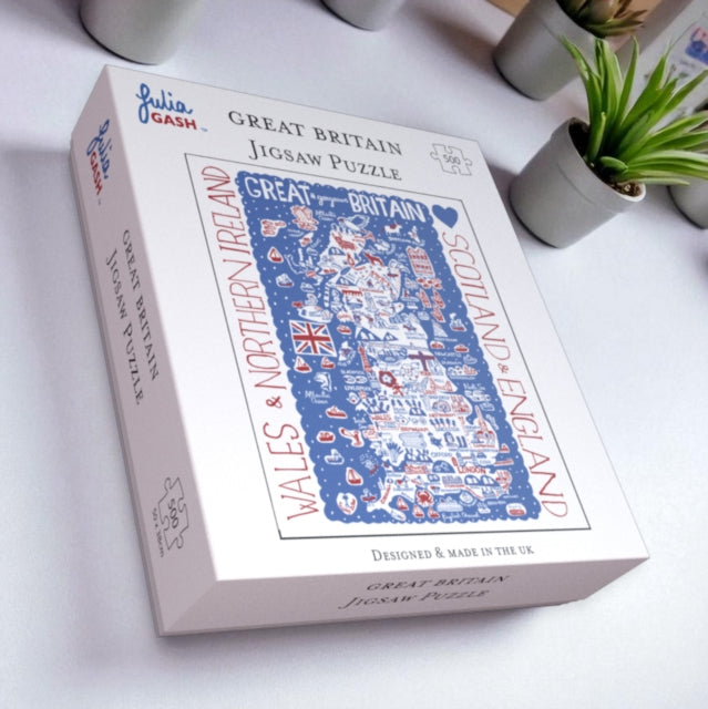 Julia Gash 500 Piece Jigsaw  Great Britain