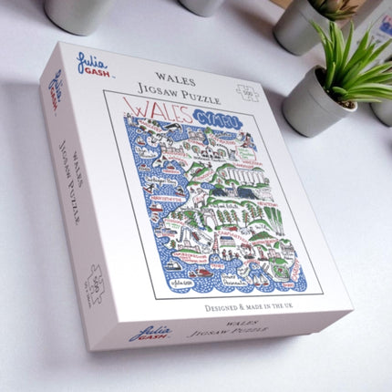 Julia Gash 500 Piece Jigsaw  Wales