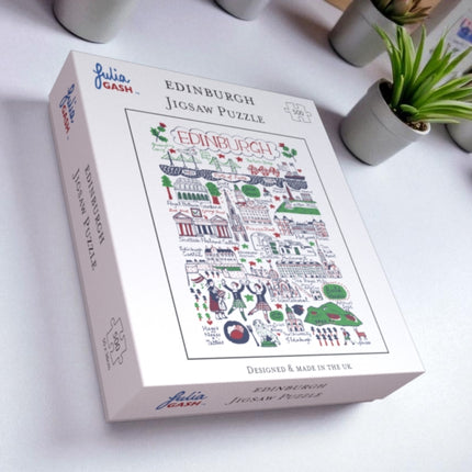 Julia Gash 500 Piece Jigsaw  Edinburgh