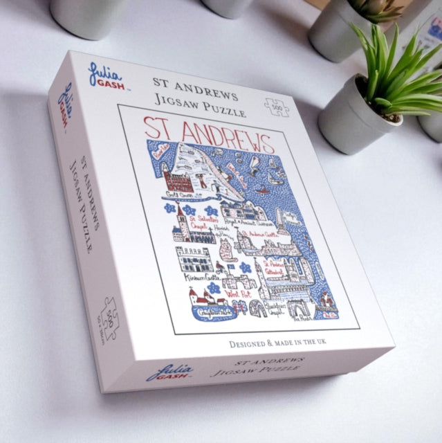 Julia Gash 500 Piece Jigsaw  St Andrews