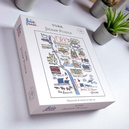 Julia Gash 500 Piece Jigsaw  York