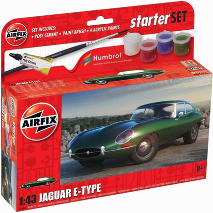 Airfix STARTER SET  JAGUAR ETYPE Model Toy