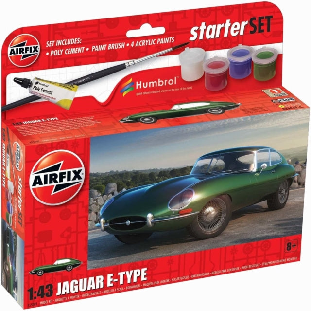 Airfix STARTER SET  JAGUAR ETYPE Model Toy