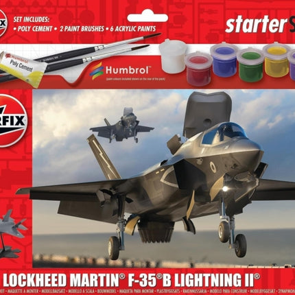 Airfix STARTER SET  LOCKHEED MARTIN F35B LIGI