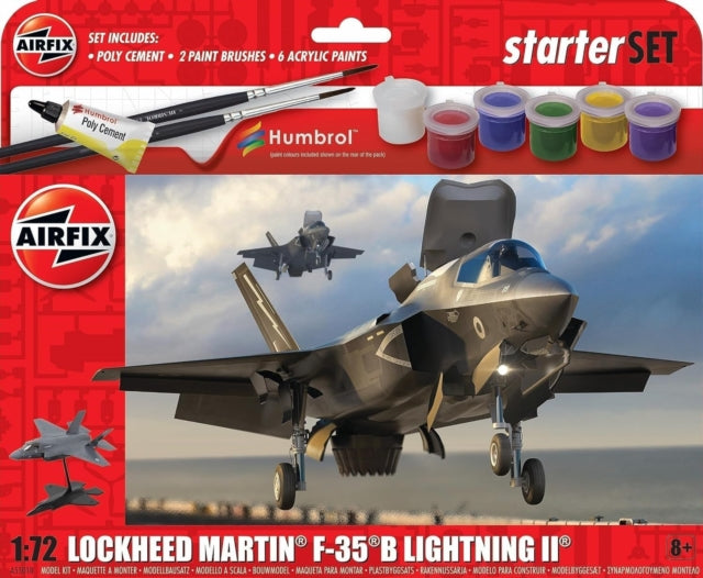 Airfix STARTER SET  LOCKHEED MARTIN F35B LIGI