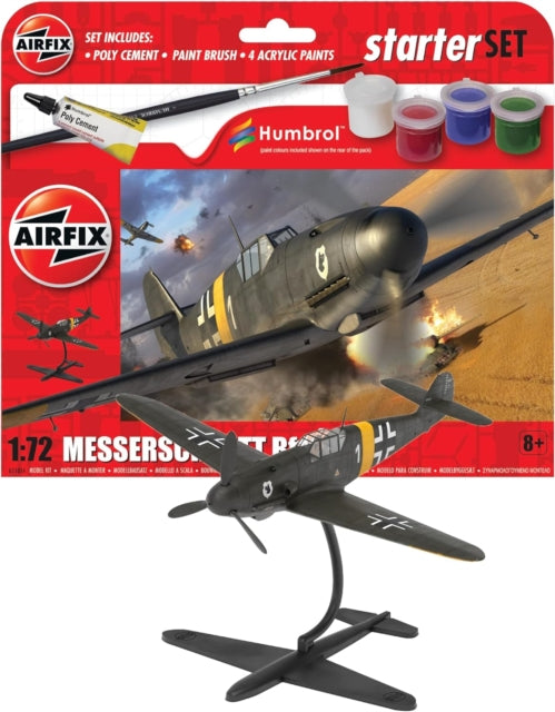 Airfix STARTER SET  MESSERSCHMITT BF109F4 Model