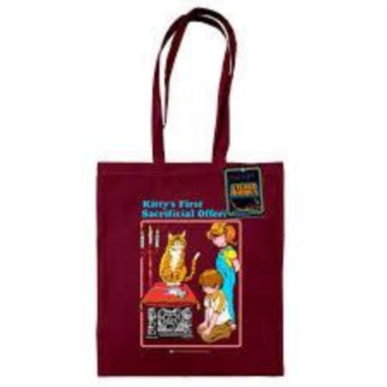 Steven Rhodes KittyS First Offering Burgundy Tote
