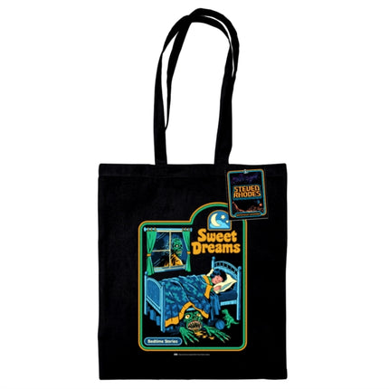 Steven Rhodes Sweet Dreams Black Tote Bag