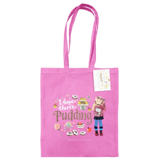 Harry Potter I Hope Theres Pudding Classic Pink Tote Bag