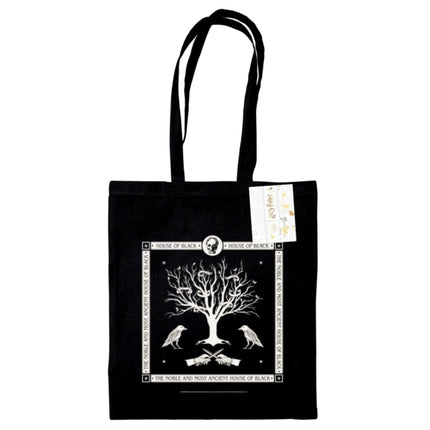 Harry Potter House Of Black Black Tote Bag