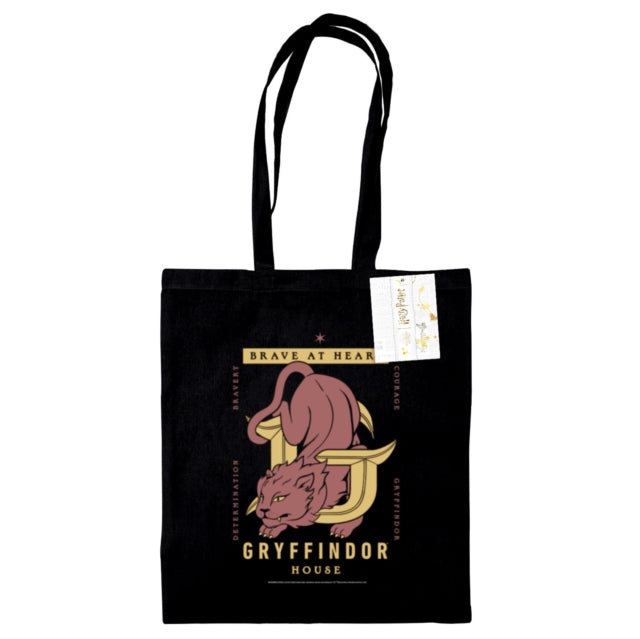 Harry Potter Gryffindor Black Tote Bag