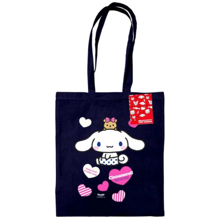 Cinnamoroll Pup Navy Tote Bag